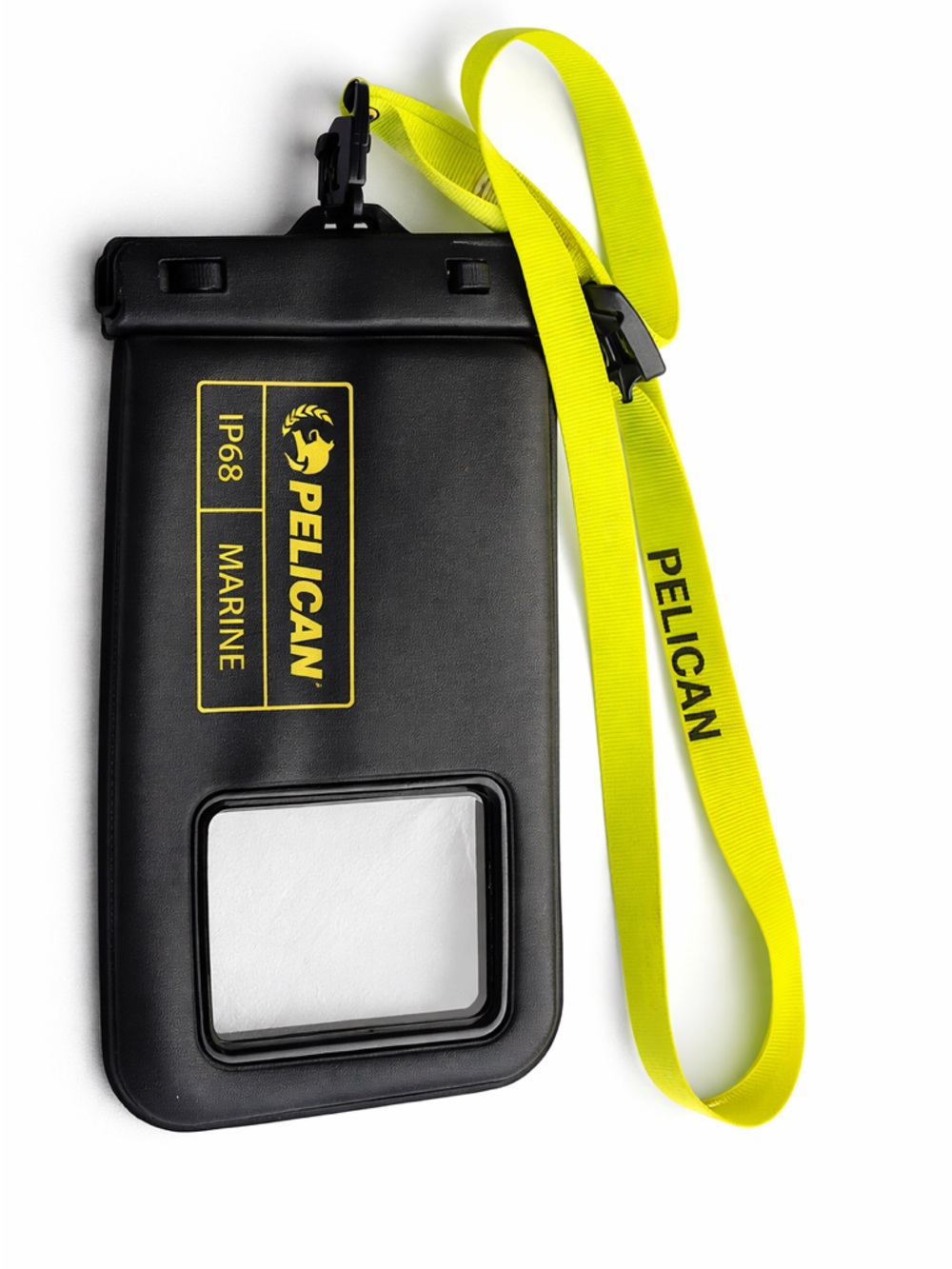 Pelican Marine IP68 Waterproof Phone Case Pouch Dry Bag w/ Lanyard